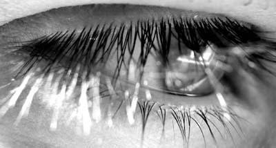 Les larme au yeux